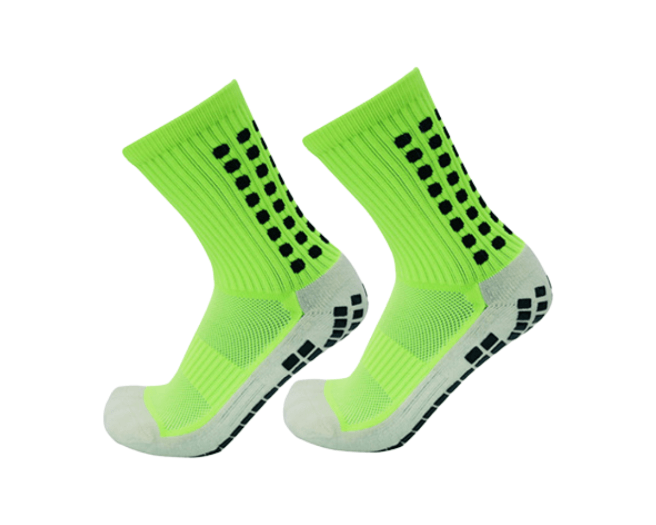 Fox Anti-Slip Sock Fluorescent Green – Bootsmania