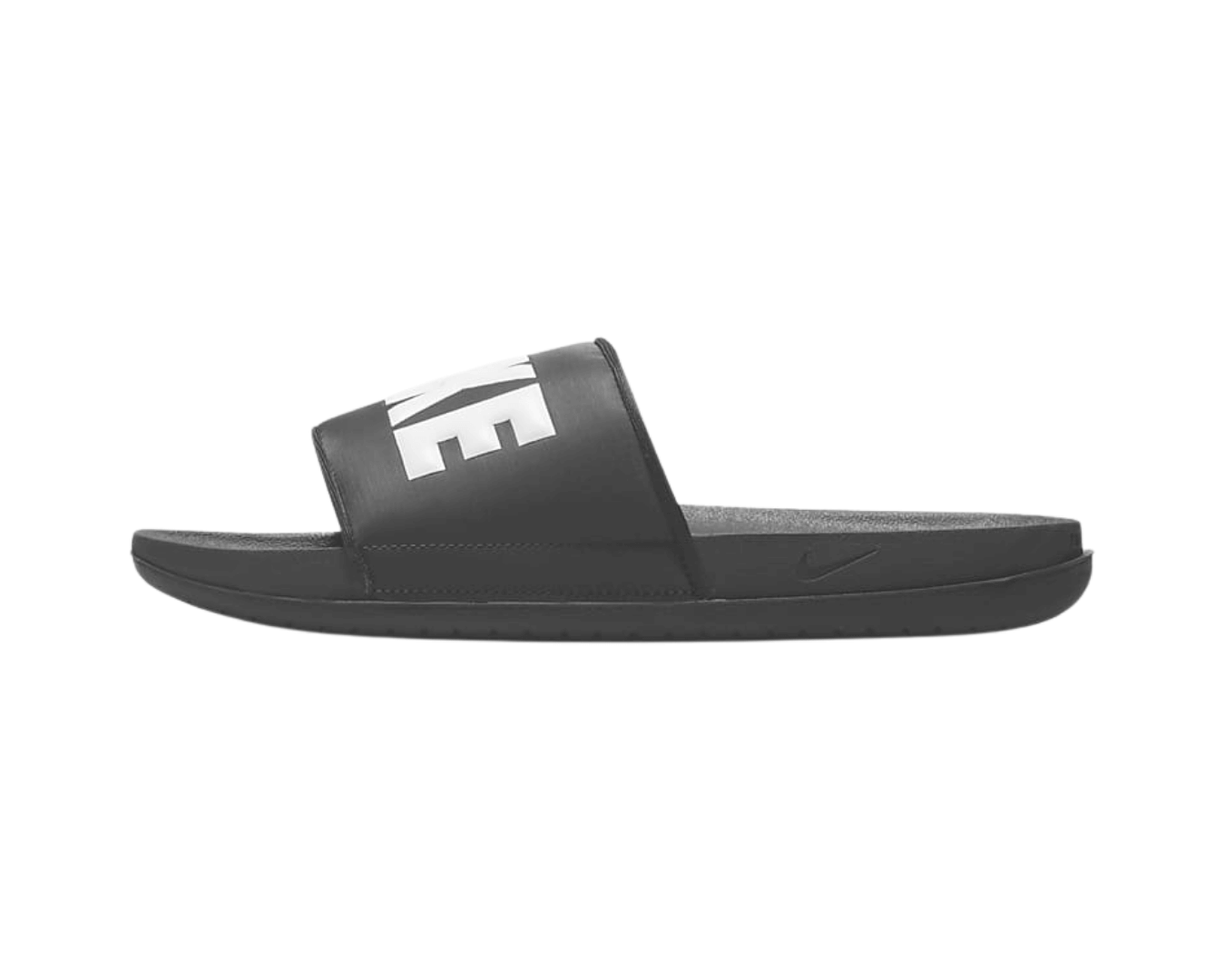 Men's Nike OffCourt Slide Wolf Grey/Black (BQ4639 016) - 7 