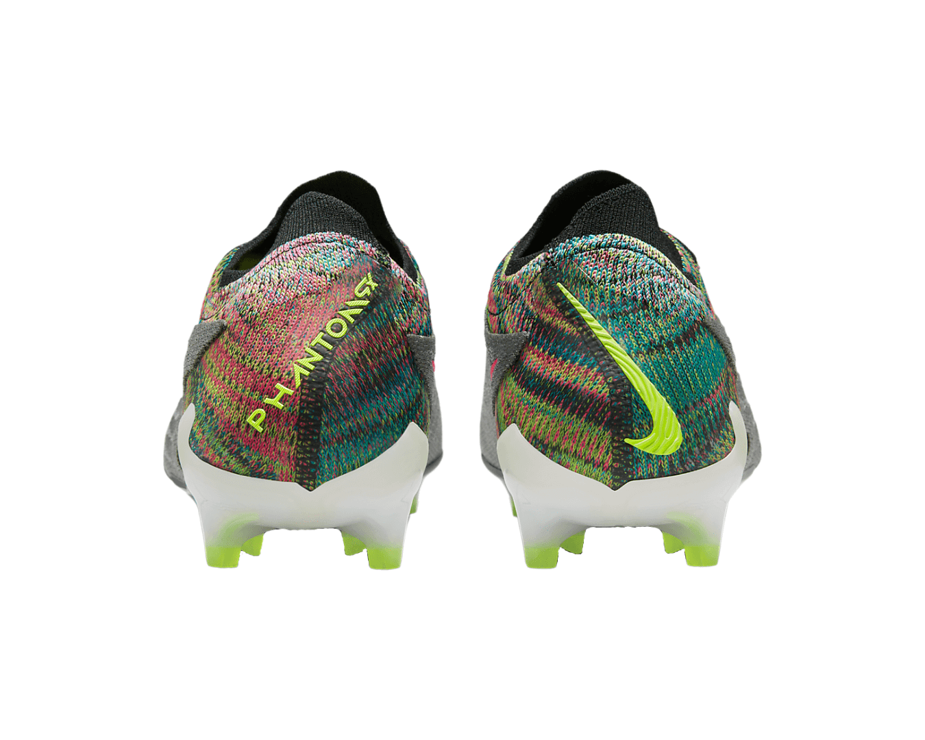 Nike Gripknit Phantom GX Elite Fusion FG Black White Blue Glow Volt