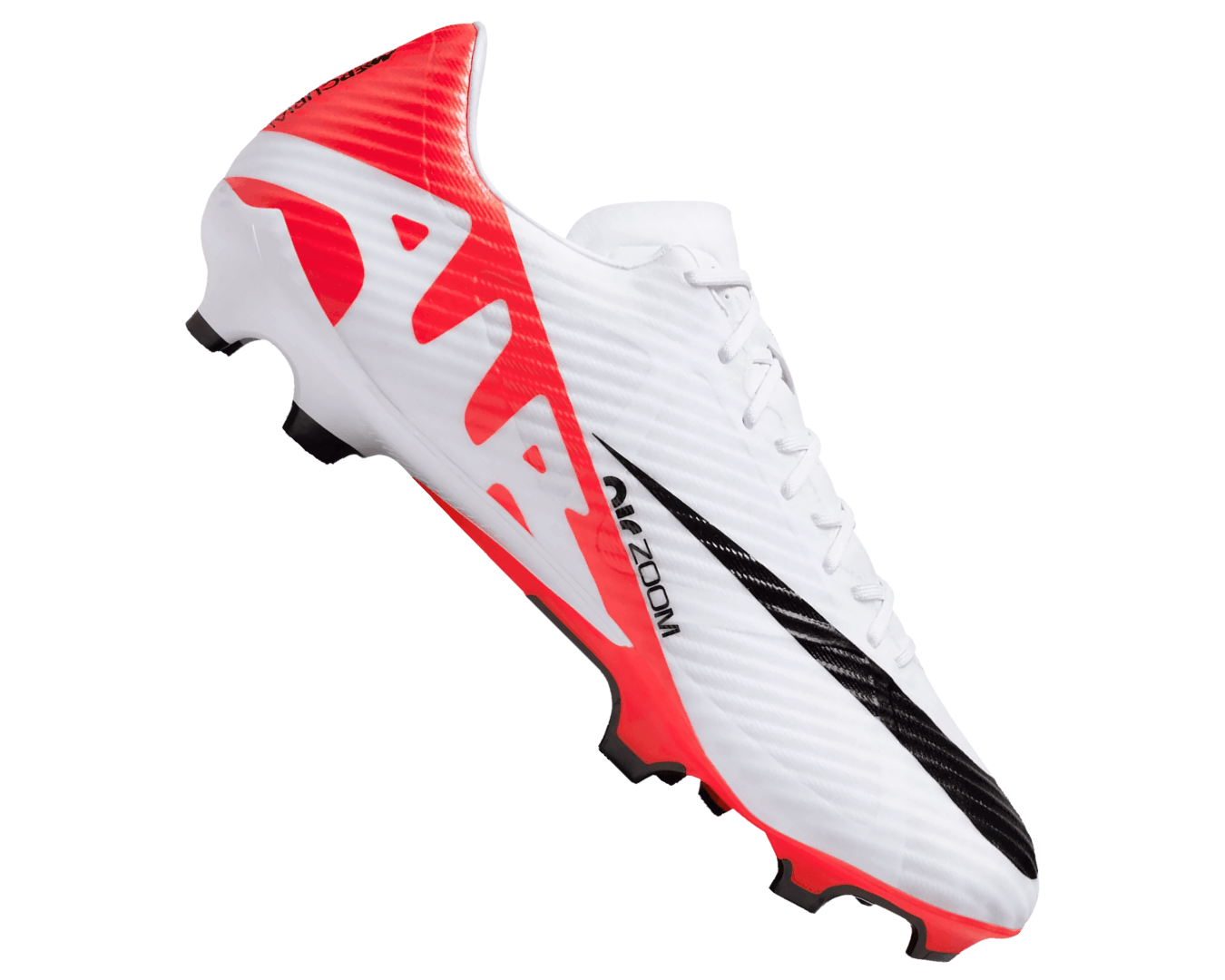 Nike Zoom Mercurial Vapor 15 Academy FG/MG - Bright Crimson/White-Black 8 M / 9.5 W