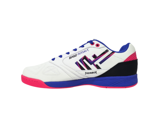 Baoji Futsal BJM840 White/Dark Blue - Image 3