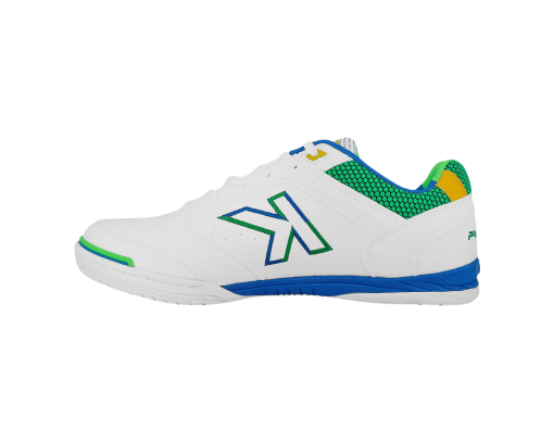 Kelme Precision White/Deep Blue - 9UK - Image 3
