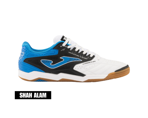 Joma Cancha 2402 White Black Blue