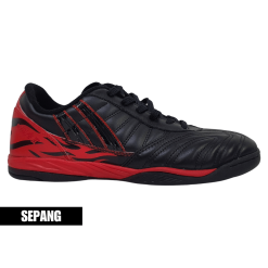 Pan Wave II Soccer Gate Futsal Black/Red - 7UK