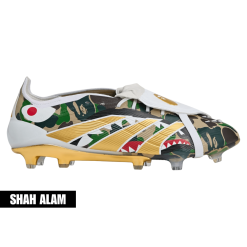 BAPE x Adidas Predator 25 Elite Foldover Tongue FG - 7UK