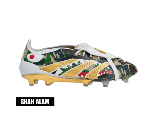 BAPE x Adidas Predator 25 Elite Foldover Tongue FG - 7UK