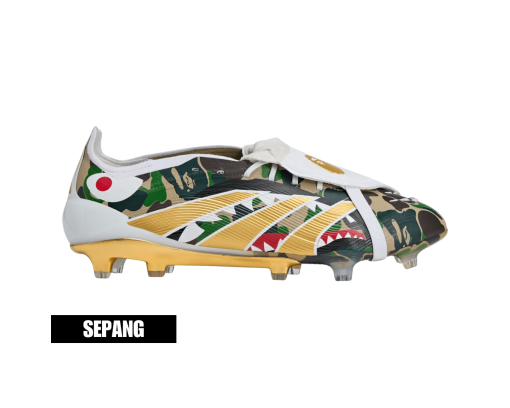 BAPE x Adidas Predator 25 Elite Foldover Tongue FG - 8.5UK