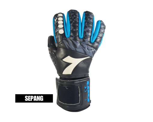 Diadora GK Glove Black/White - Size 8