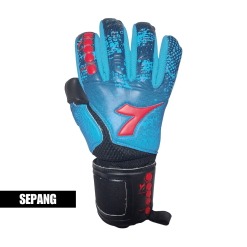 Diadora GK Glove Blue/Red - Size 8