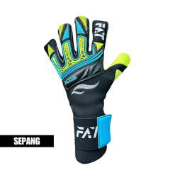 Fat Altus Hybrid Black/Blue/Lime Glove - Size 9
