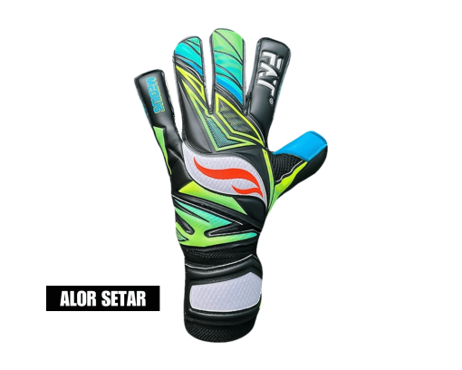 Fat Medius VG4 Cut Black/Green/Bule Glove