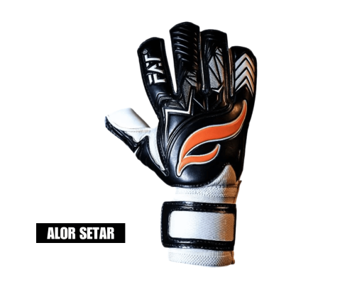 Fat Neo Pro Flat Cut Black/Orange Glove - Size 5
