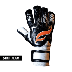 Fat Neo Pro Flat Cut Black/Orange Glove