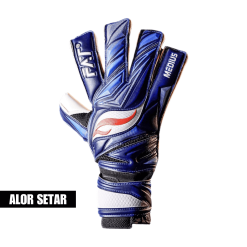 Fat Venom Medius T Cut Finger Purple/White Glove - Size 7