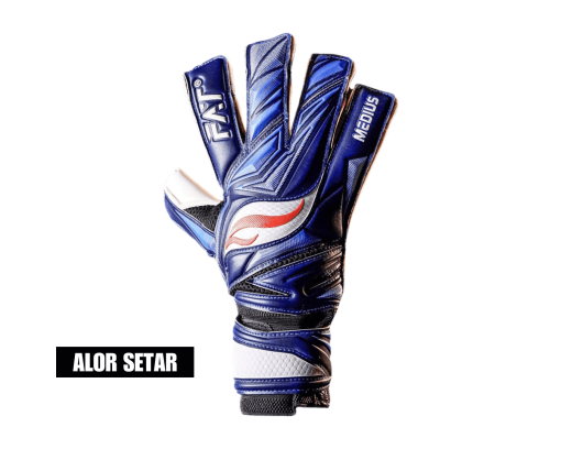 Fat Venom Medius T Cut Finger Purple/White Glove - Size 7