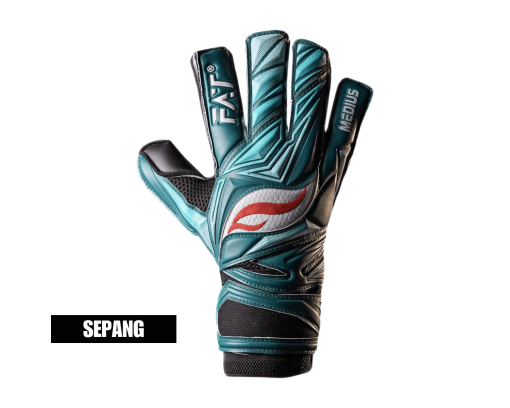 Fat Venom Medius VG4 Cut Finger Green/Black Glove