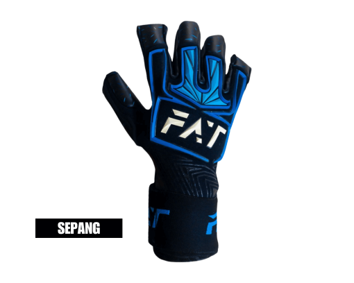 Fat Venom Optimus Hybrid Cut 2022 Black/Blue Glove - Size 9