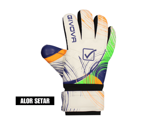 Givova New Brilliant White Glove - Size 8