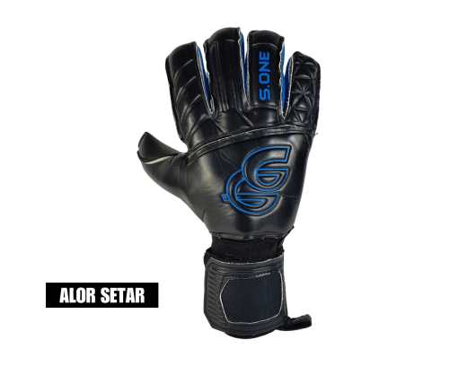 Goo S.One Series Black/Blue Glove - Size 8