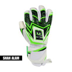 H3 Deva White/Green Glove - Size 7