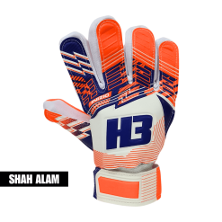 H3 Inizio Orange/Blue Glove - Size 6