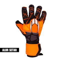 HO Soccer Legend Ultimate Roll Negative Cut Orange Glove - Size 8.5