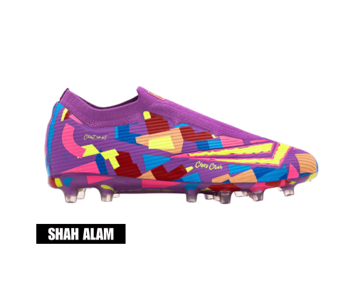 Wingz Mugen Pro Crazy Crush Laceless Flyknit Purple