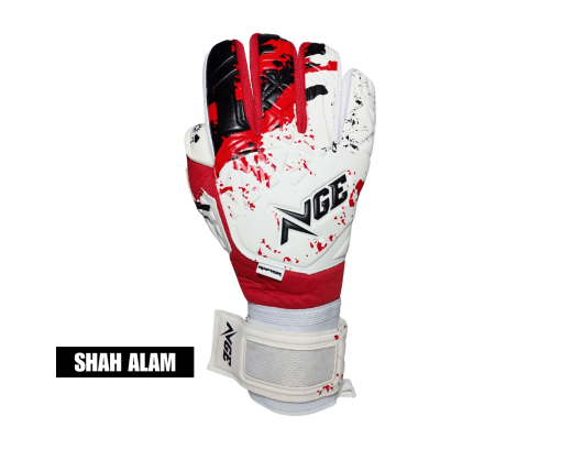 NGE Pro Raptor White/Red/Black Glove