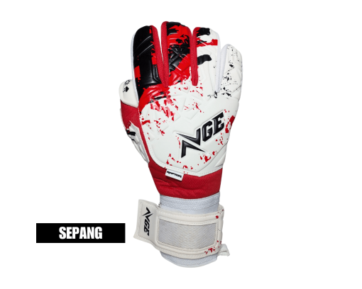 NGE Pro Raptor White/Red/Black Glove