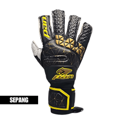 Pan Supremo Black/Yellow Glove PV1546 AY - Size 9