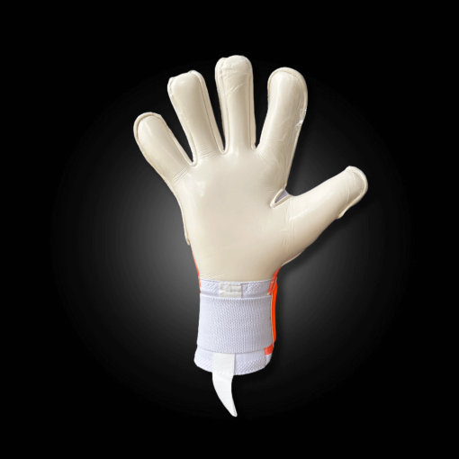 SJS Vertex Kids Orange/White Glove - Image 2