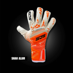 SJS Vertex Kids Orange/White Glove - Size 5