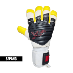 TYAI Majestic White/Black/Yellow Glove - Size 9