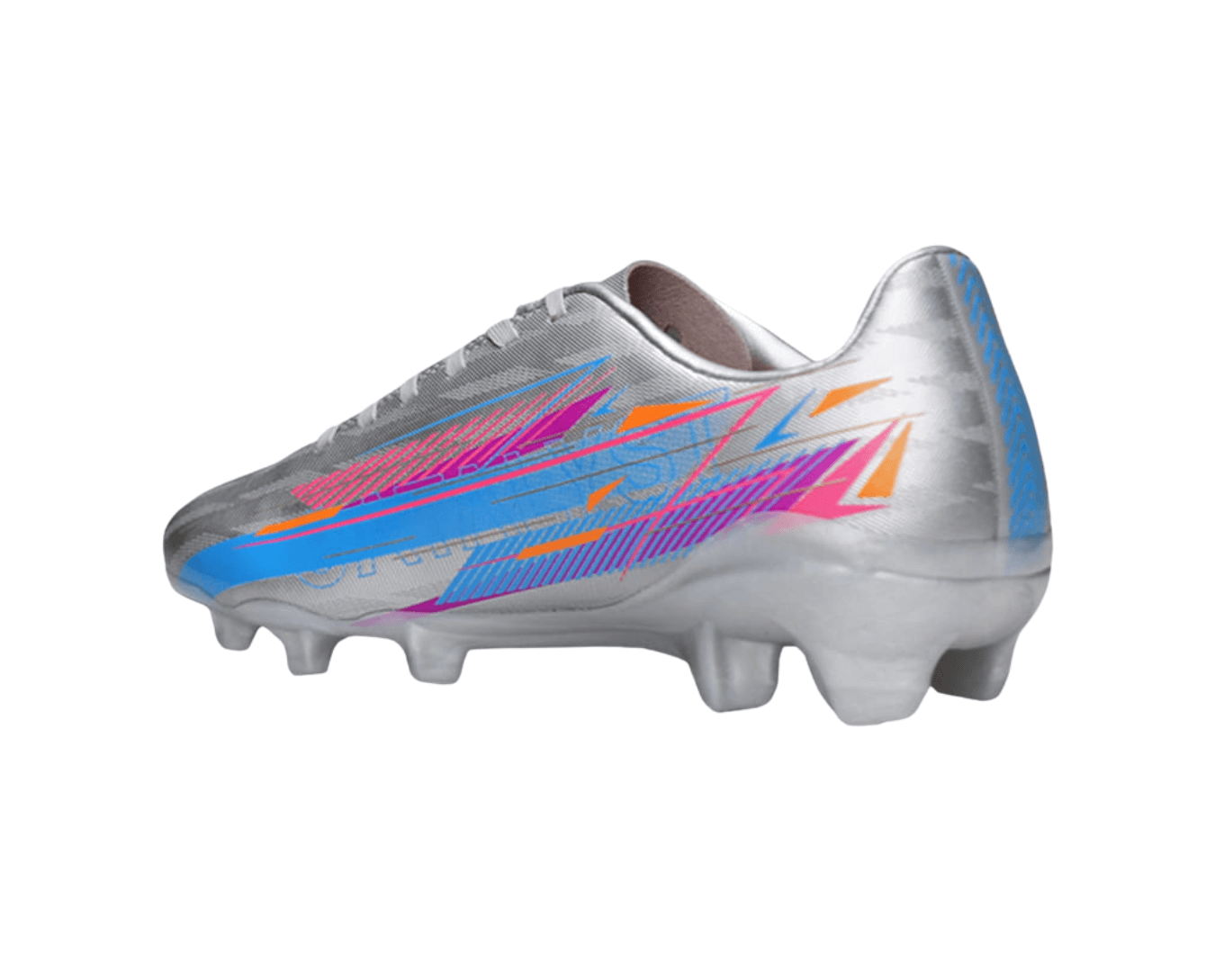 Ortuseight Catalyst Legion V6 FG Jr. Silver/Cyan/Magenta - Image 3