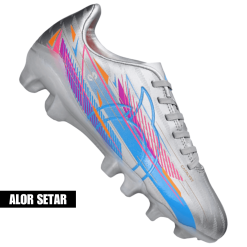 Ortuseight Catalyst Legion V6 FG Jr. Silver/Cyan/Magenta