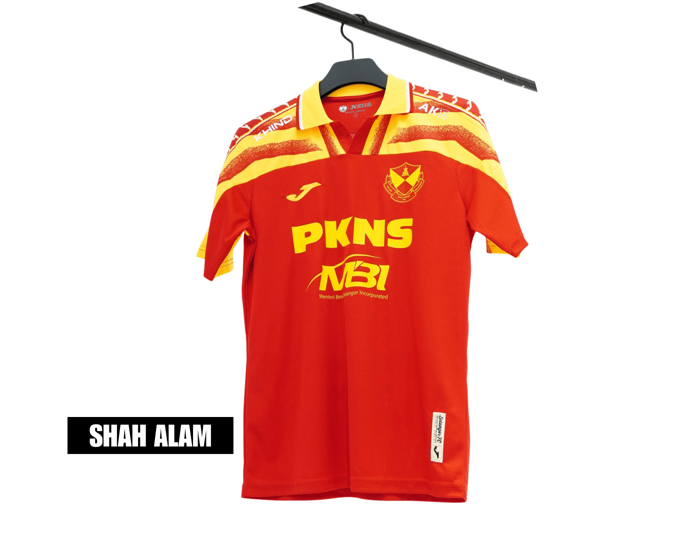 Joma Selangor FC Home Kit 2025/26 Player Issue Jersey