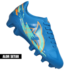 Ortuseight Catalyst Liberte V5 FG Jr. Navy/Teal/Ortrange