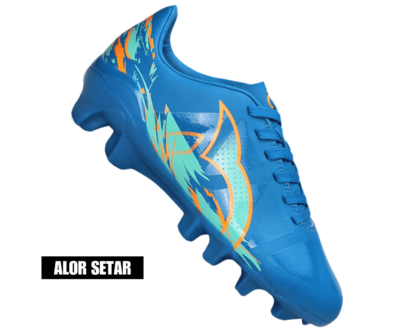 Ortuseight Catalyst Liberte V5 FG Jr. Navy/Teal/Ortrange