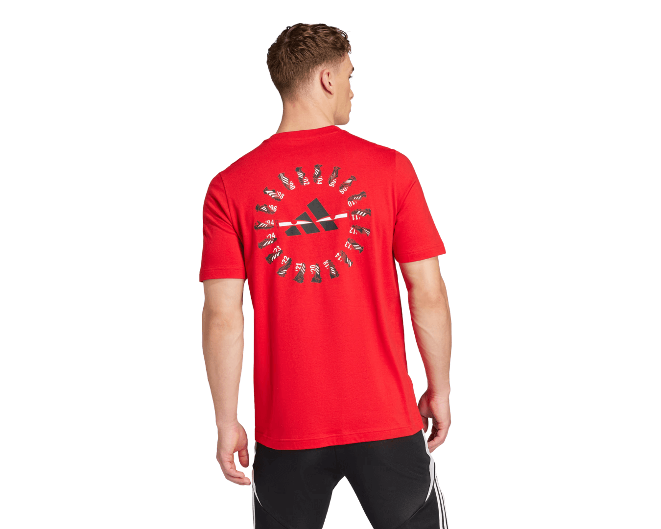 Adidas Predator History Graphic Tee Red - Image 2