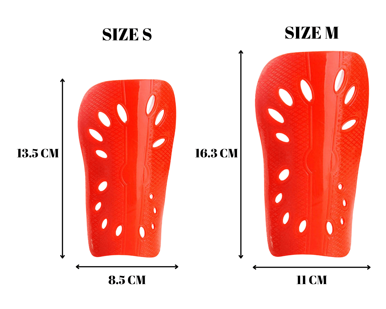 Shin Guards Red - Image 2