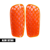 Shock Absorbing Shin Guards Orange - Size L