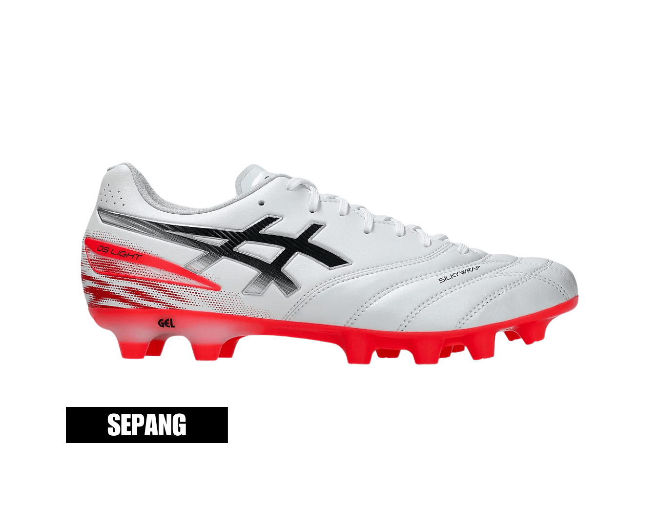 Asics DS Light Pro Wide(2E) White/Flash Red