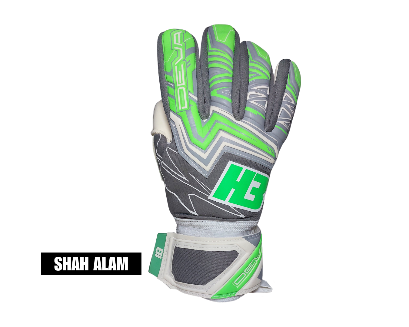 H3 Deva Gray/Green Glove