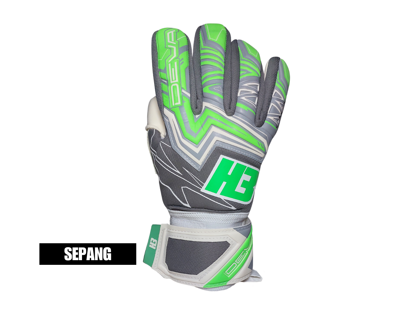 H3 Deva Gray/Green Glove