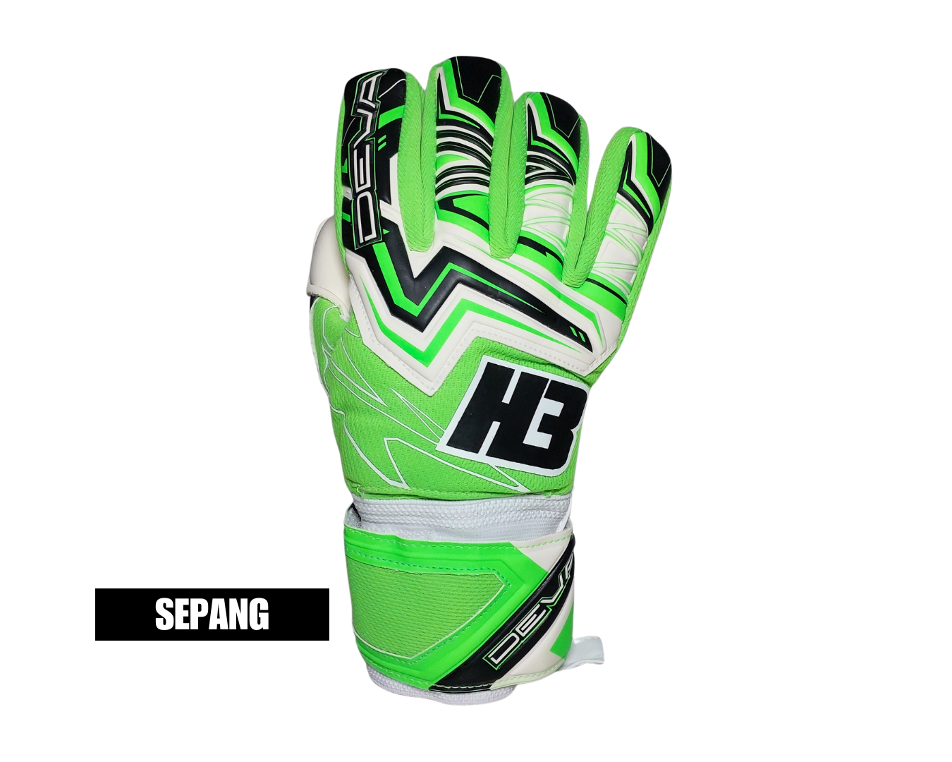 H3 Deva Green/Black Glove - Size 10