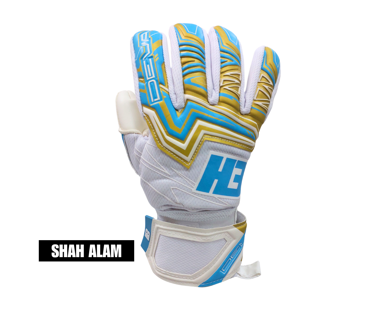 H3 Deva Light Blue/Gold Glove